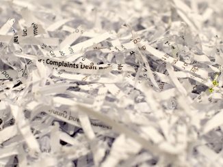 Shredded paper