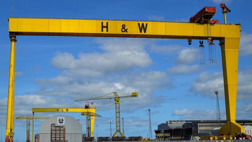 Harland and Wolf cranes, Belfast