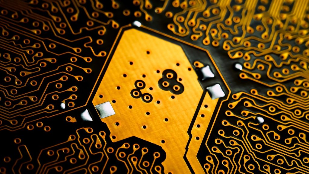 Image of computer circuit board
