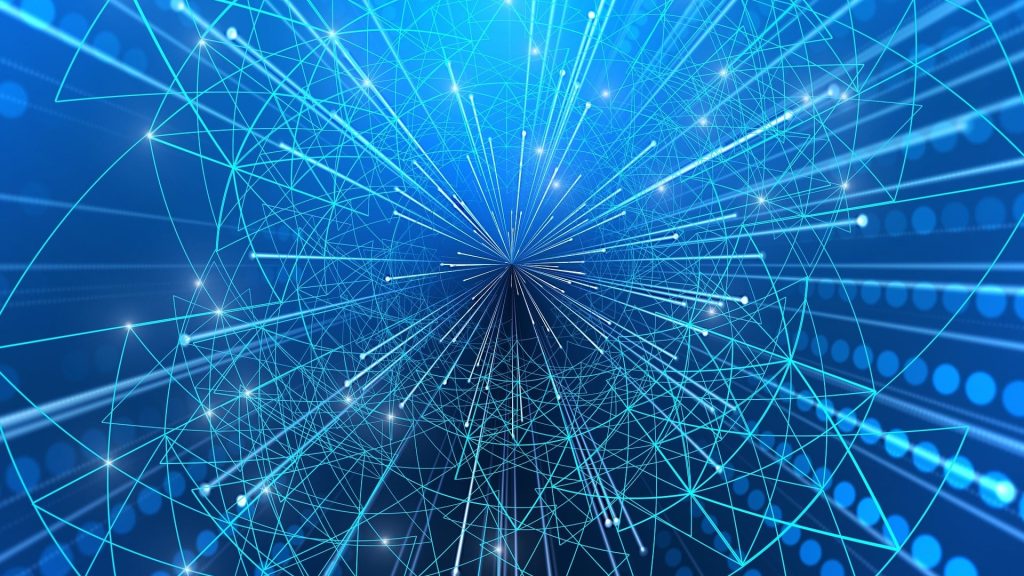 Abstract image of network