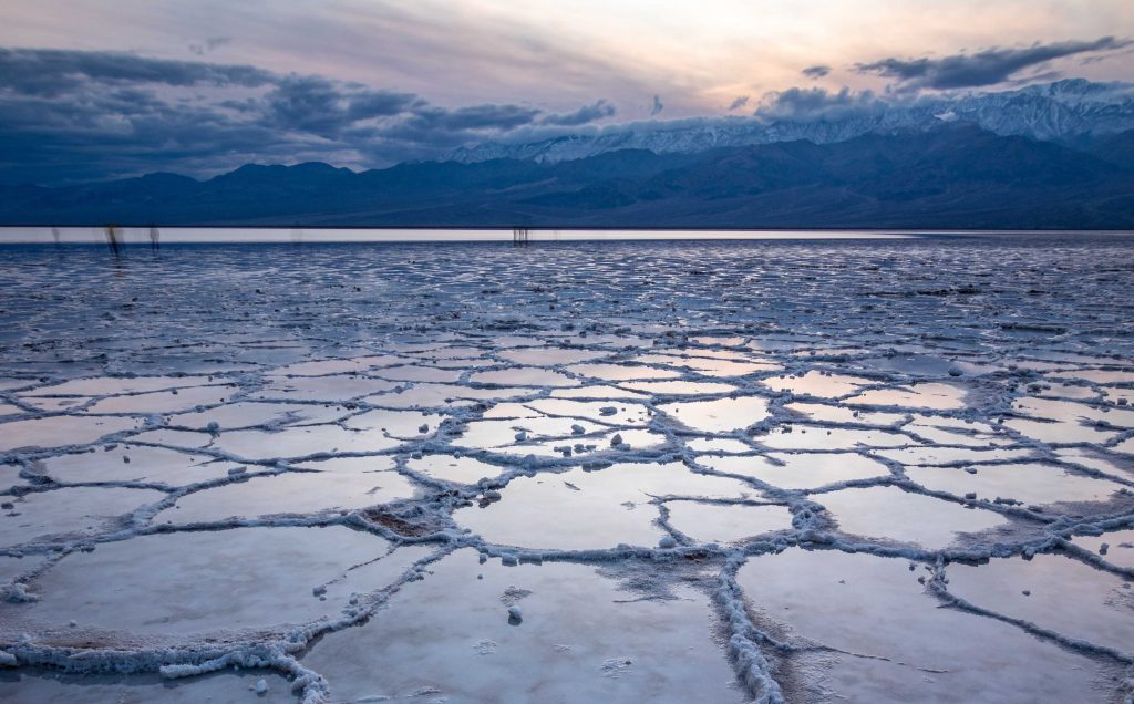 Dried lake, Death Valley